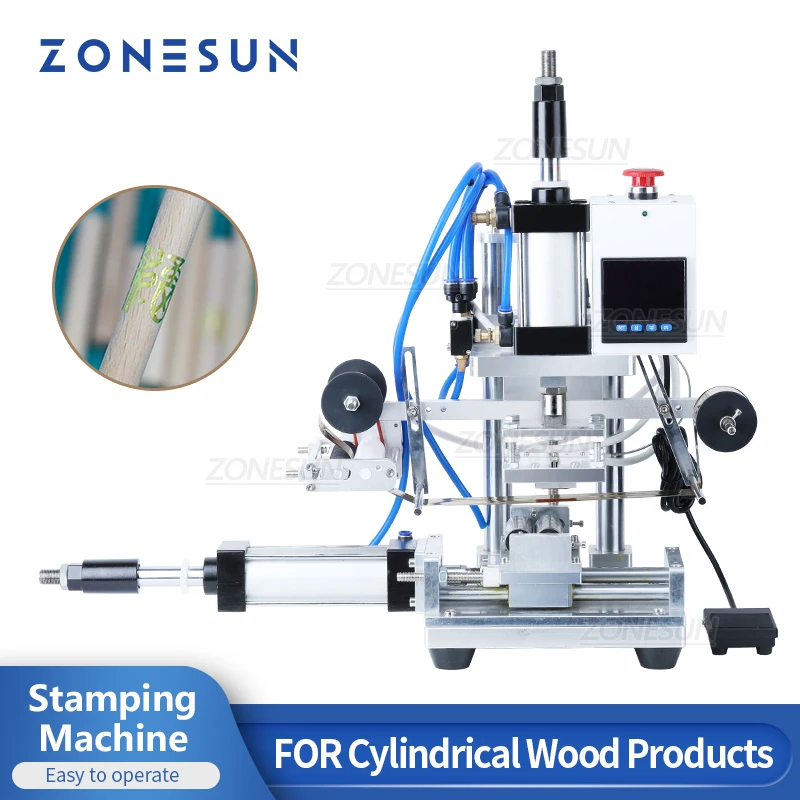 Foil Transfer Machine - ZONESUN Hot Stamping Machine Automatic Paper
