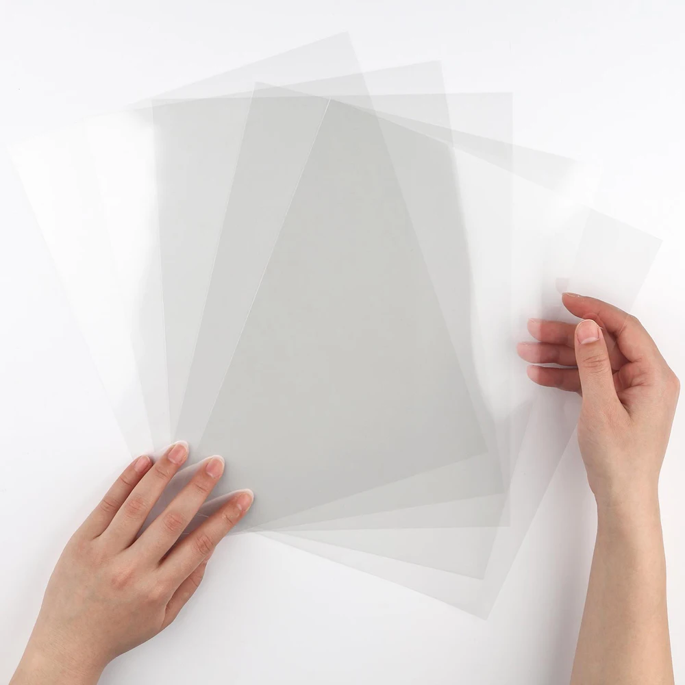 Foil Transfer Machine - Heat Resistant Clear Acetate Sheets 5pcs/lot