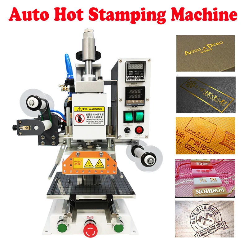 Foil Transfer Machine - Small Automatic WL-CT01/02 DTF Printer Pneumatic