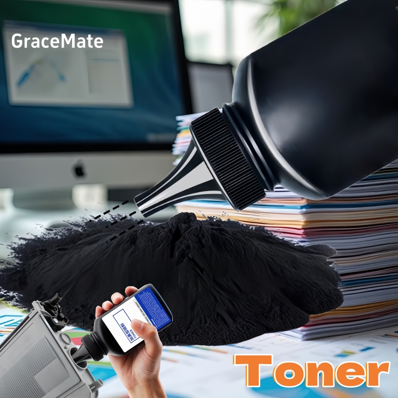 Laser Toner Powder - Black Cartridge Powder Refill Toner Powder