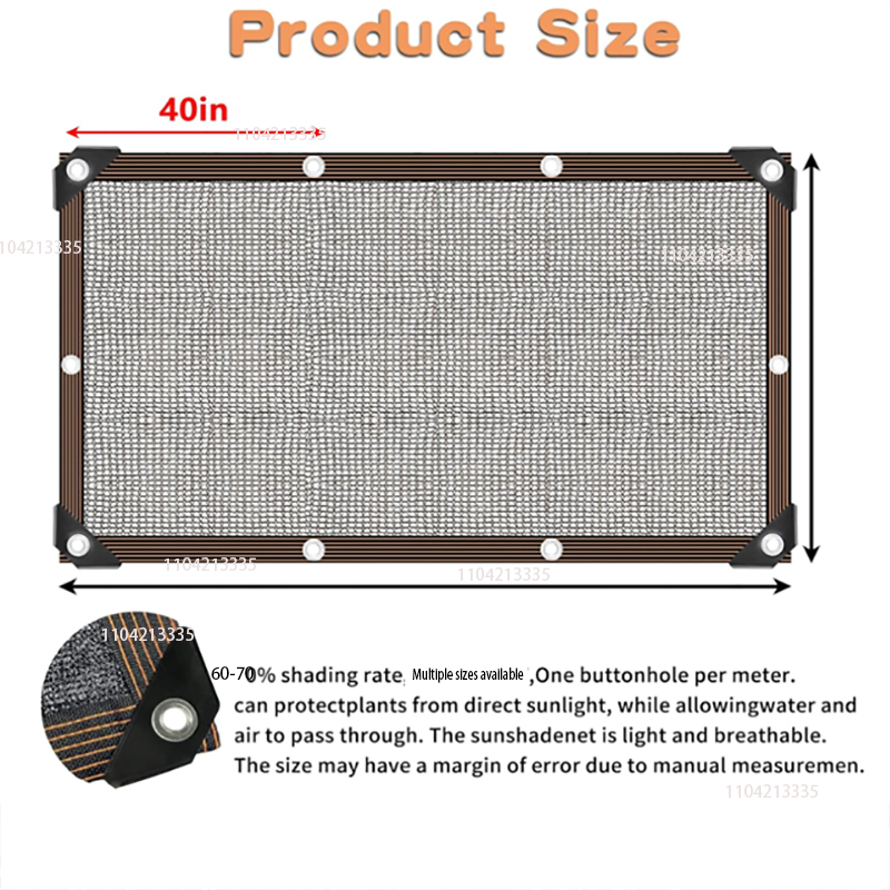 70-80% Outdoor Sunshade Cloth  - Screen Printing Frame Mesh recension och pris