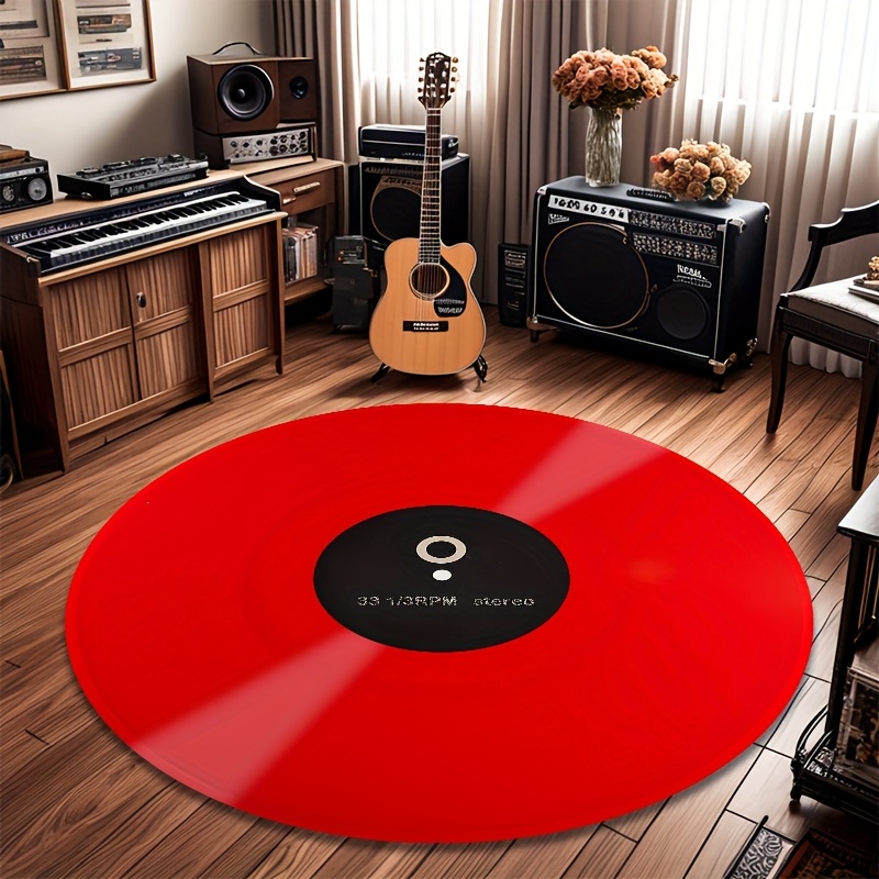 Glossy Solid Red Vinyl Record  - Commercial Vinyl Printing Machine recension och pris