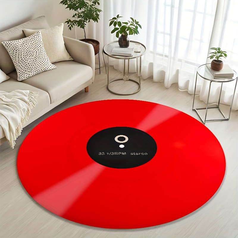 Glossy Solid Red Vinyl Record  - Commercial Vinyl Printing Machine recension och pris