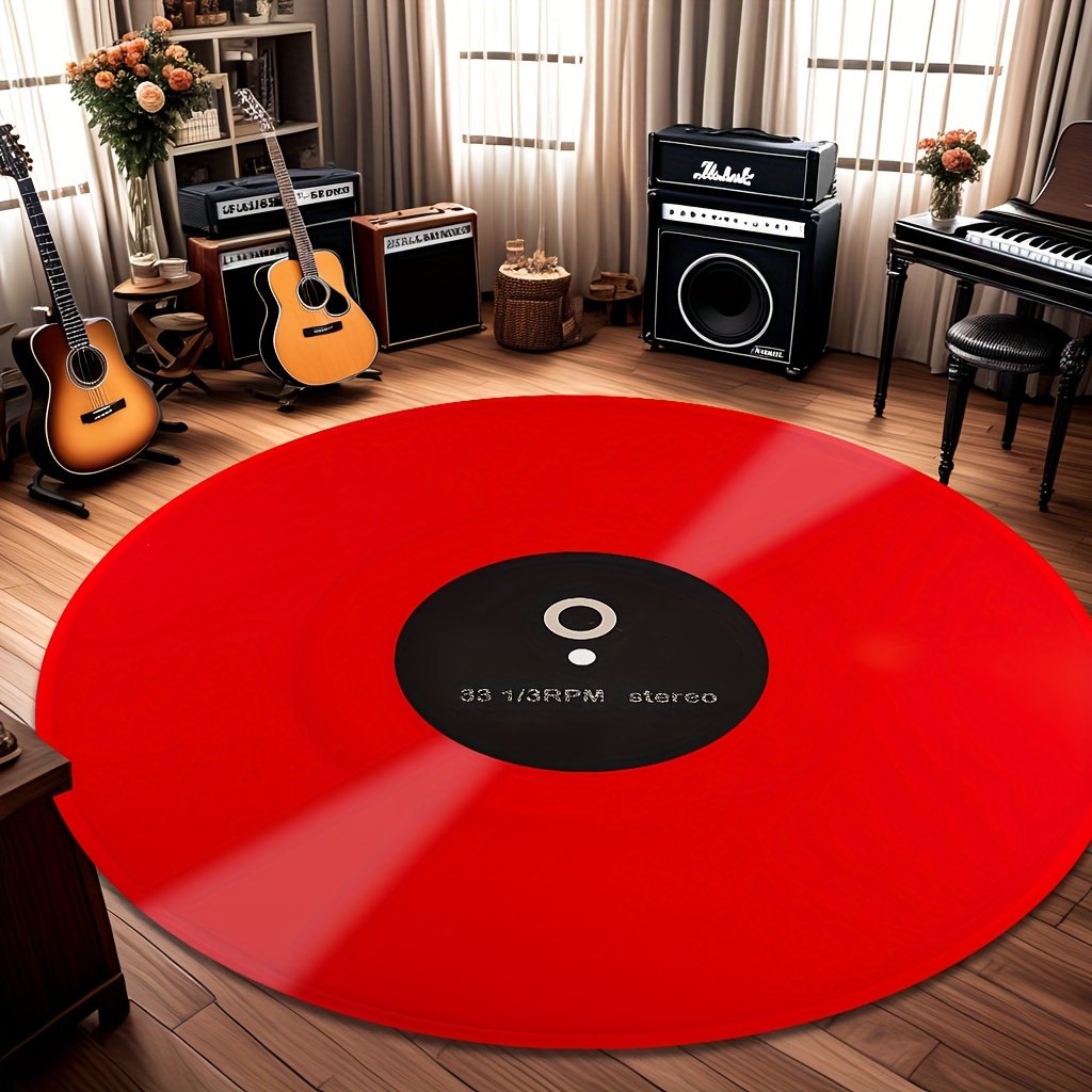 Glossy Solid Red Vinyl Record  - Commercial Vinyl Printing Machine recension och pris