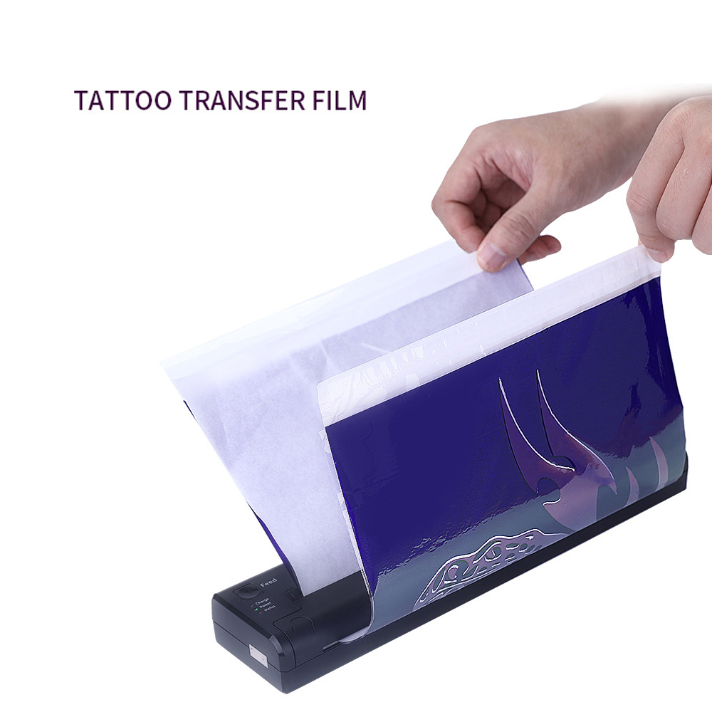 50PCS Transparent Tattoo Trans - Foil Transfer Machine recension och pris