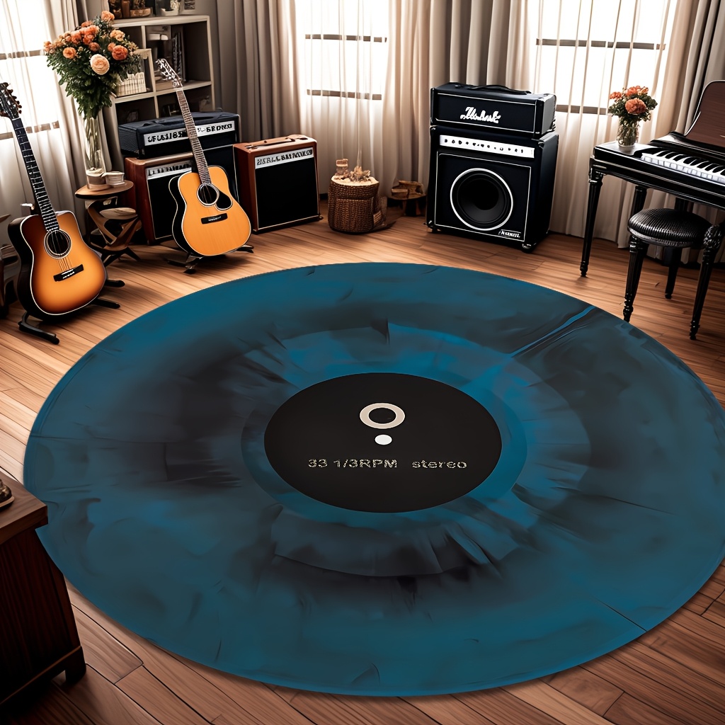 Retro Music Vinyl Record Round - Commercial Vinyl Printing Machine recension och pris