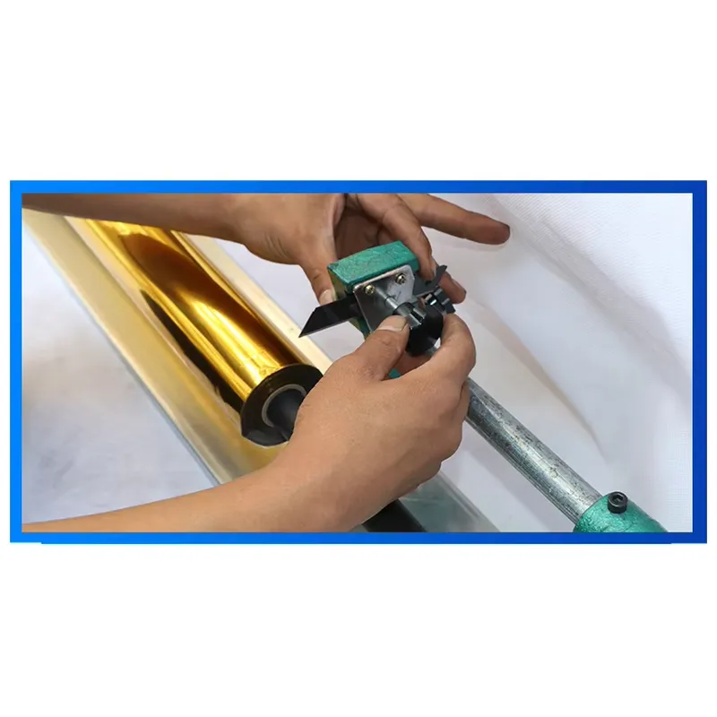 Gold Foil Electrochemical Cutt - Foil Transfer Machine recension och pris