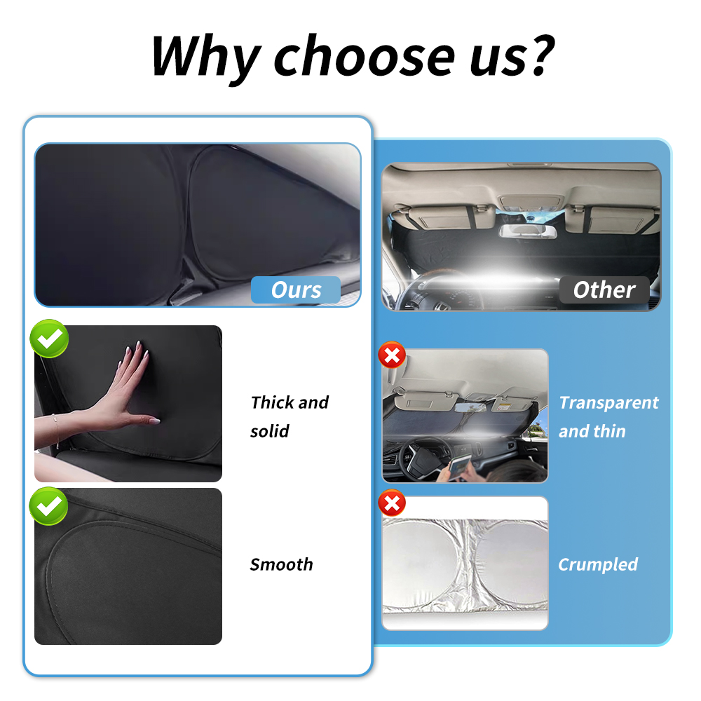 Custom Snap Car Window Sunshad - Screen Printing Frame Mesh recension och pris