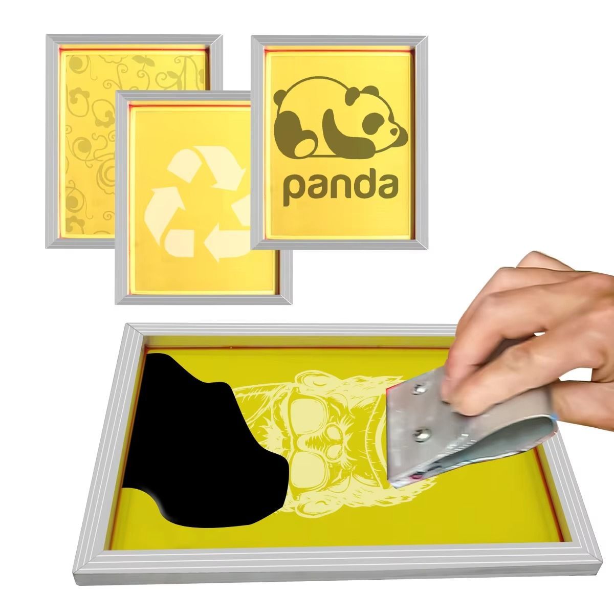 Aluminum Silk Screen Frame 43  - Screen Printing Frame Mesh recension och pris