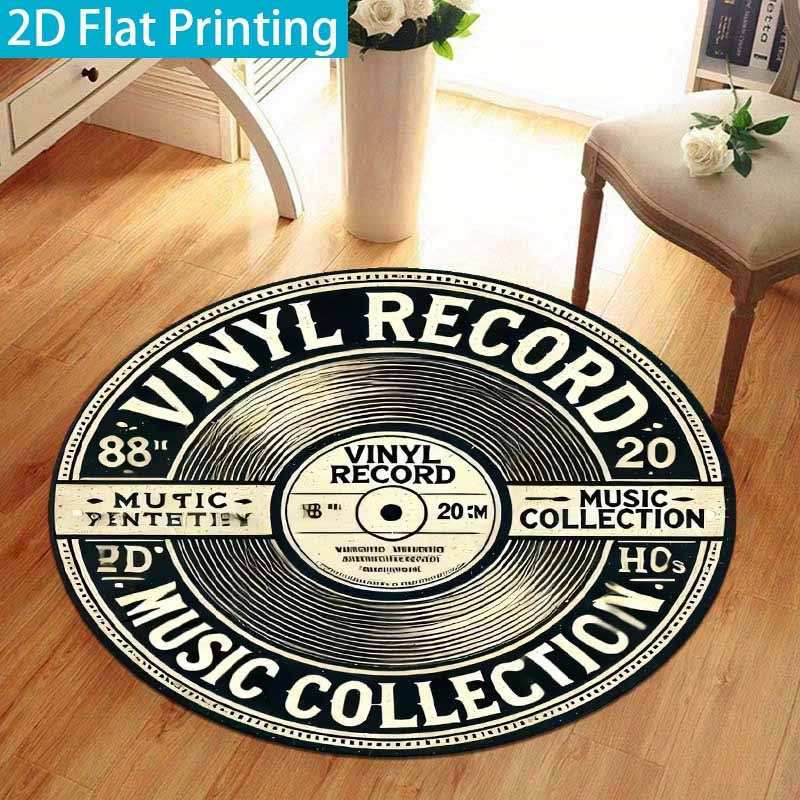Vintage Distressed Black Beige - Commercial Vinyl Printing Machine recension och pris