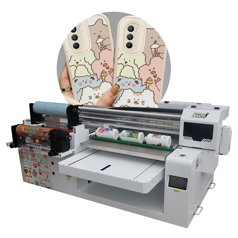 Large Format Flatbed Roll UV P - Commercial Uv Printing Machine recension och pris
