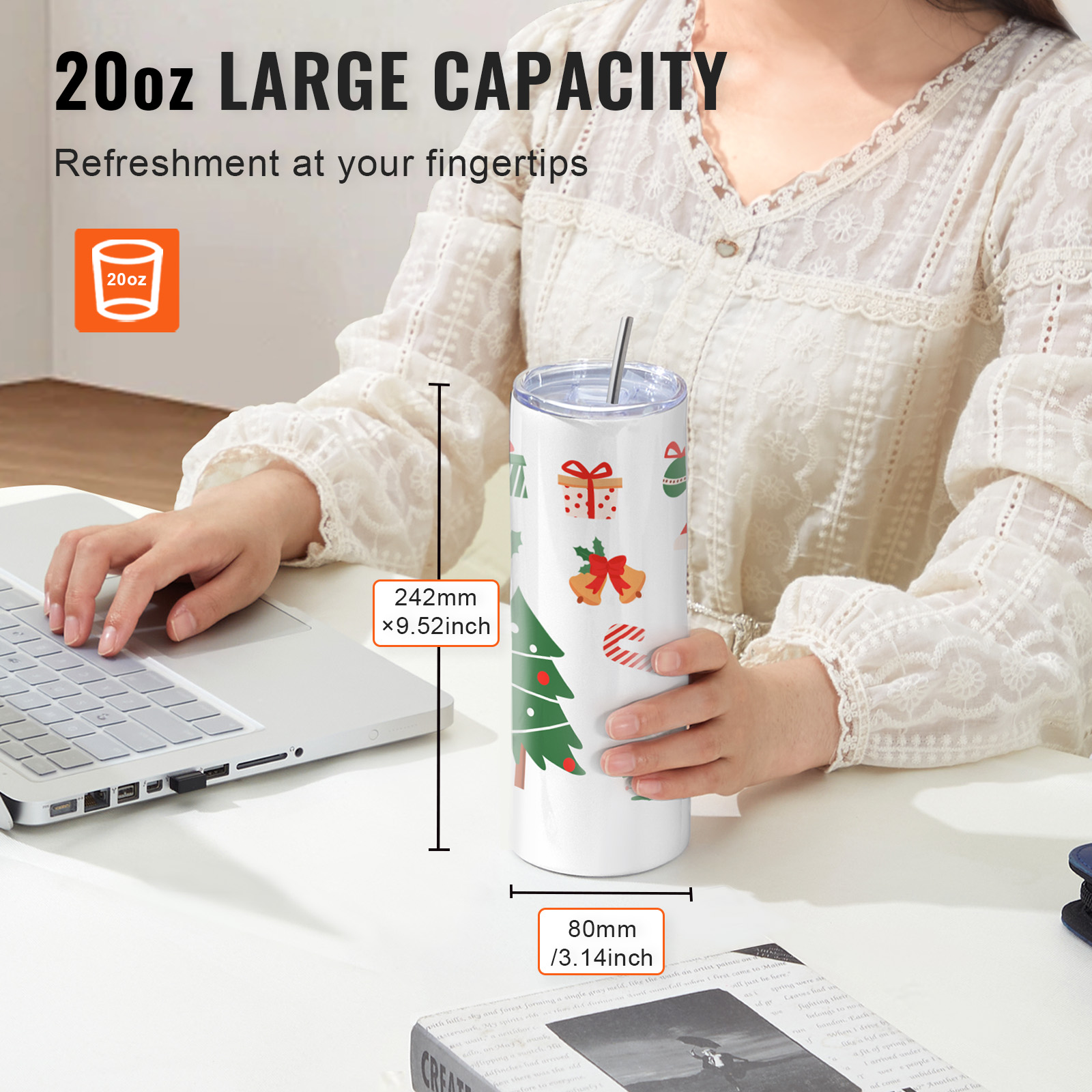 SucceBuy 8/12/14/16/24/50PC St - Sublimation Mug Blank recension och pris
