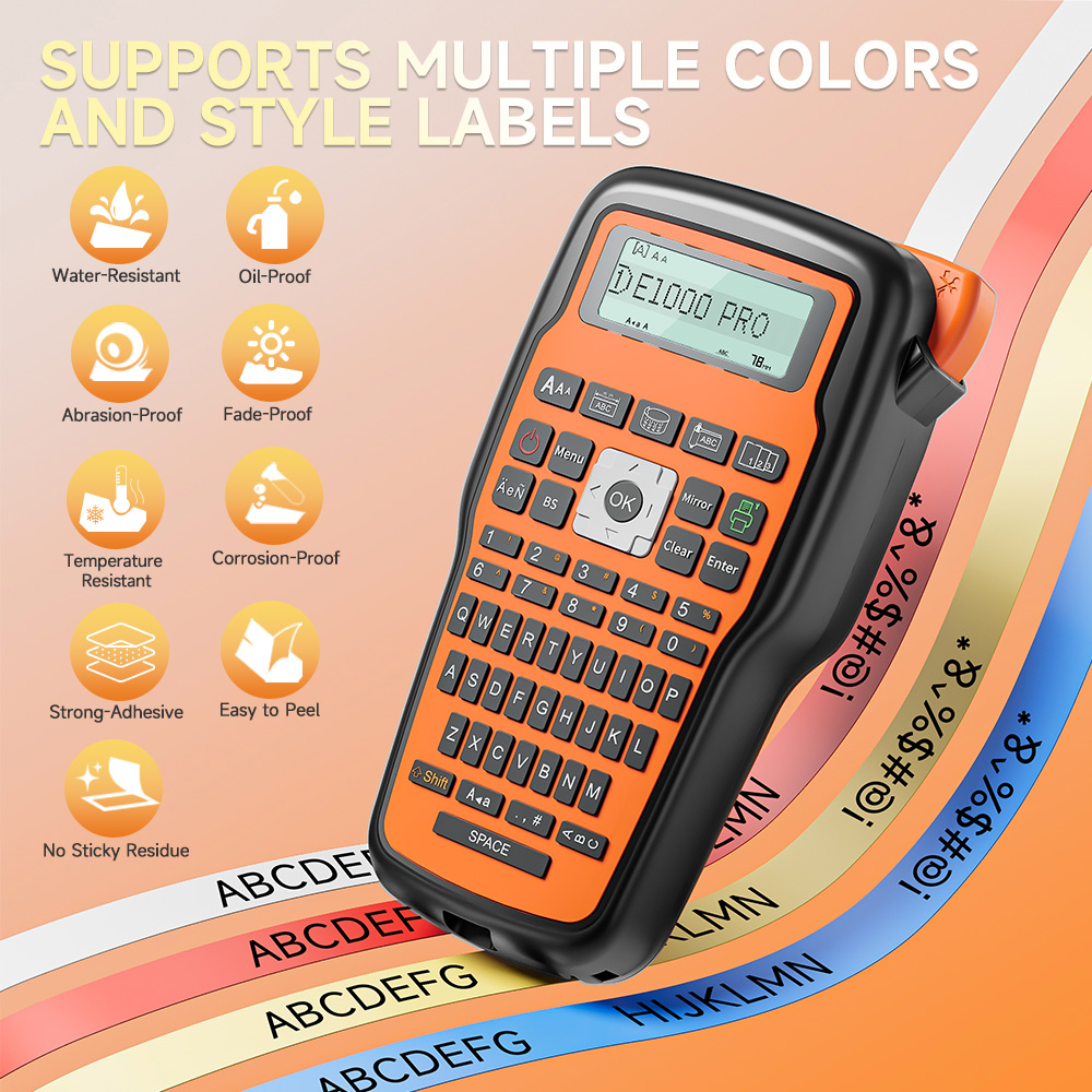 QWERTY Keyboard E1000 Label Pr - Commercial Printing Inc recension och pris