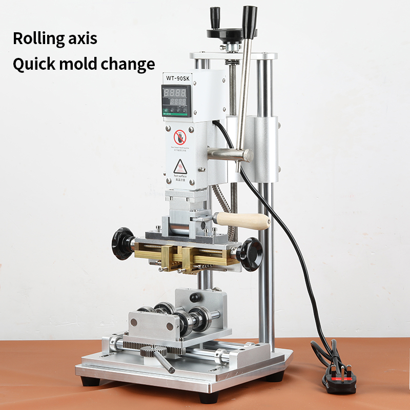 Newly Upgraded  Double Axis Em - Foil Transfer Machine recension och pris