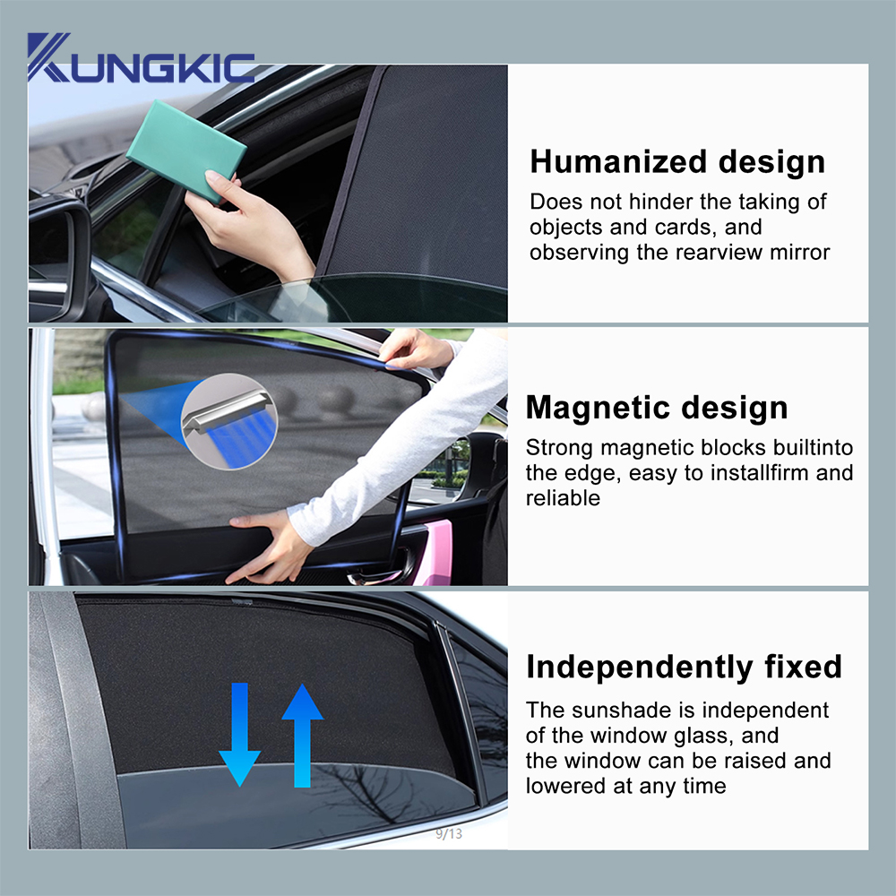 Custom Magnetic Car Window Sun - Screen Printing Frame Mesh recension och pris