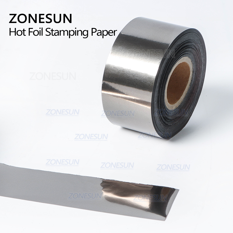 ZONESUN 3/4/5cm Gold Silver Bl - Foil Transfer Machine recension och pris