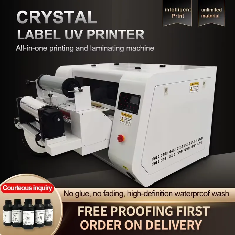 All in 1 Small UV Sticker PET  - Foil Transfer Machine recension och pris
